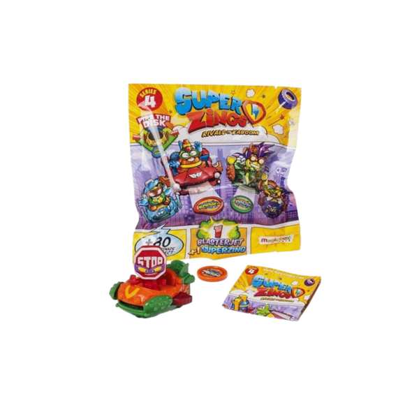 Super Zings avec véhicule - Rival of Blindbag