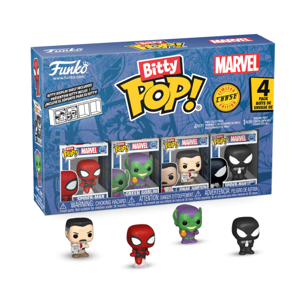 Bitty Pop MARVEL - Boîte de 4