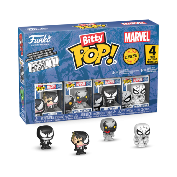Bitty Pop MARVEL 3 - Boîte de 4