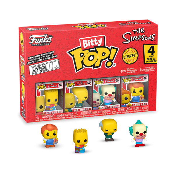 Bitty Pop The Simpsons- Boîte de 4