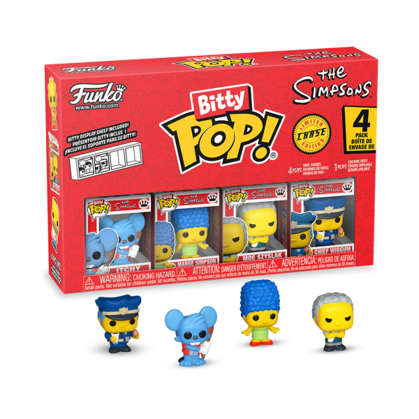 Bitty Pop The Simpsons 2 - Boîte de 4