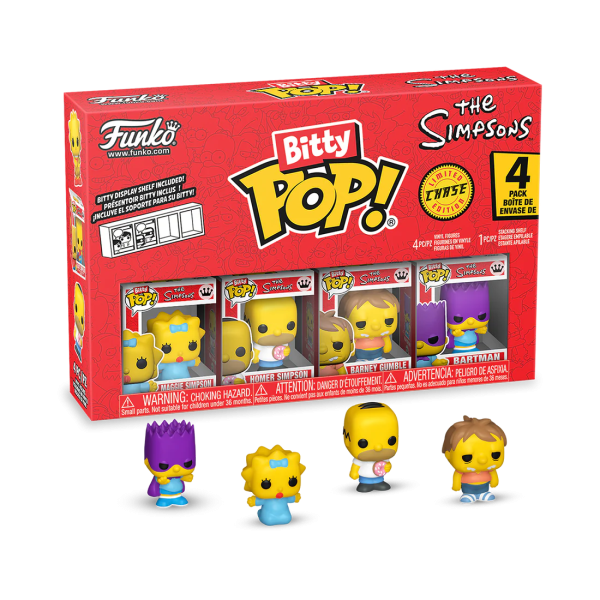 Bitty Pop The Simpsons 3 - Boîte de 4