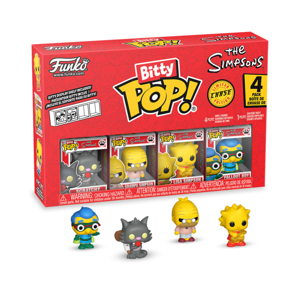 Bitty Pop The Simpsons 4 - Boîte de 4