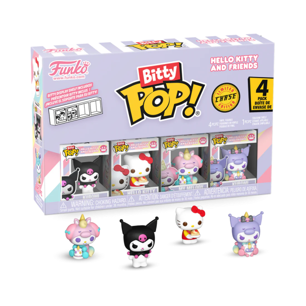 Bitty Pop Hello Kitty and Friends 3 - Boîte de 4