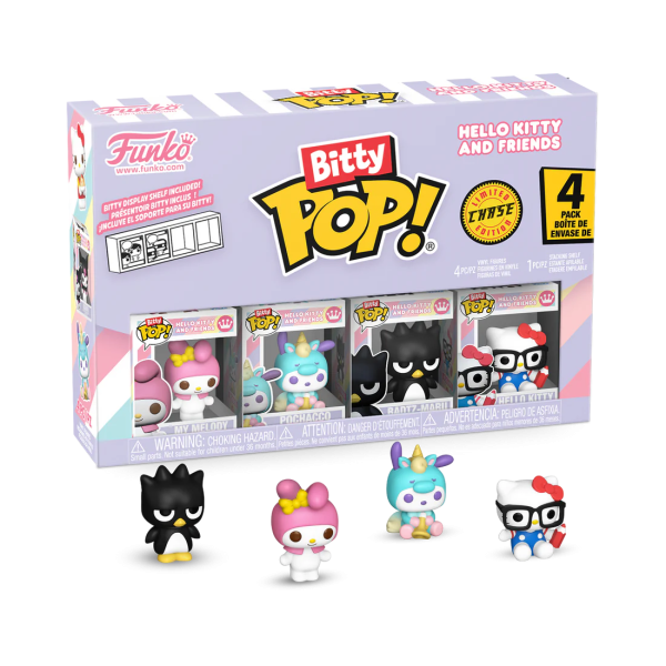 Bitty Pop Hello Kitty ans Friends 4 - Boîte de 4